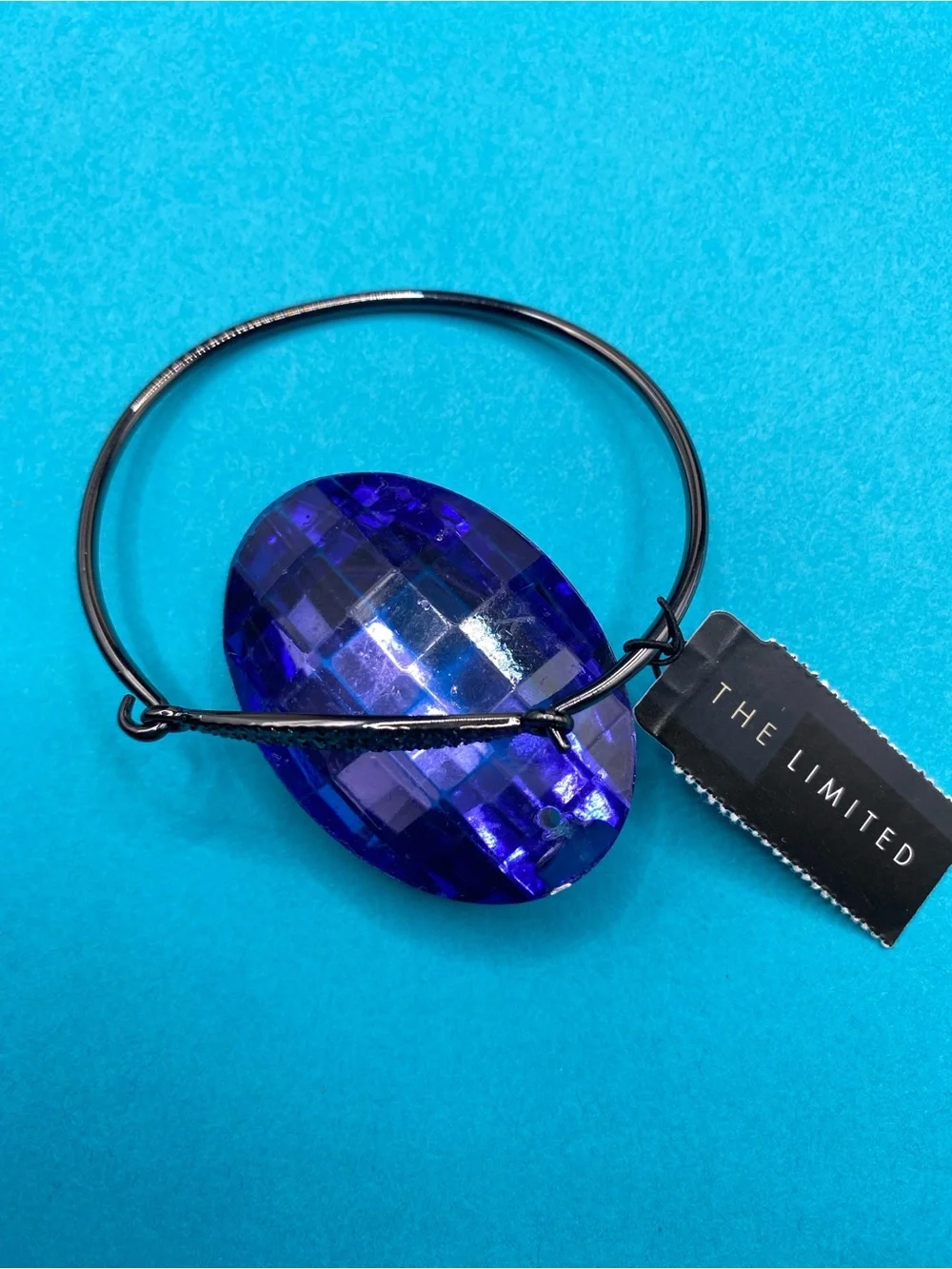 THE LIMITED Bracelet Gunmetal Wire NWT